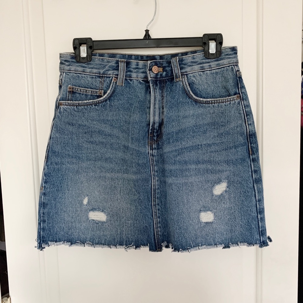 ZARA denim skirt